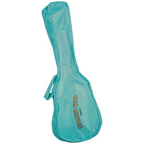 Diamond Head, 4 String Soprano Ukulele, Turquoise, Full (Du 116)